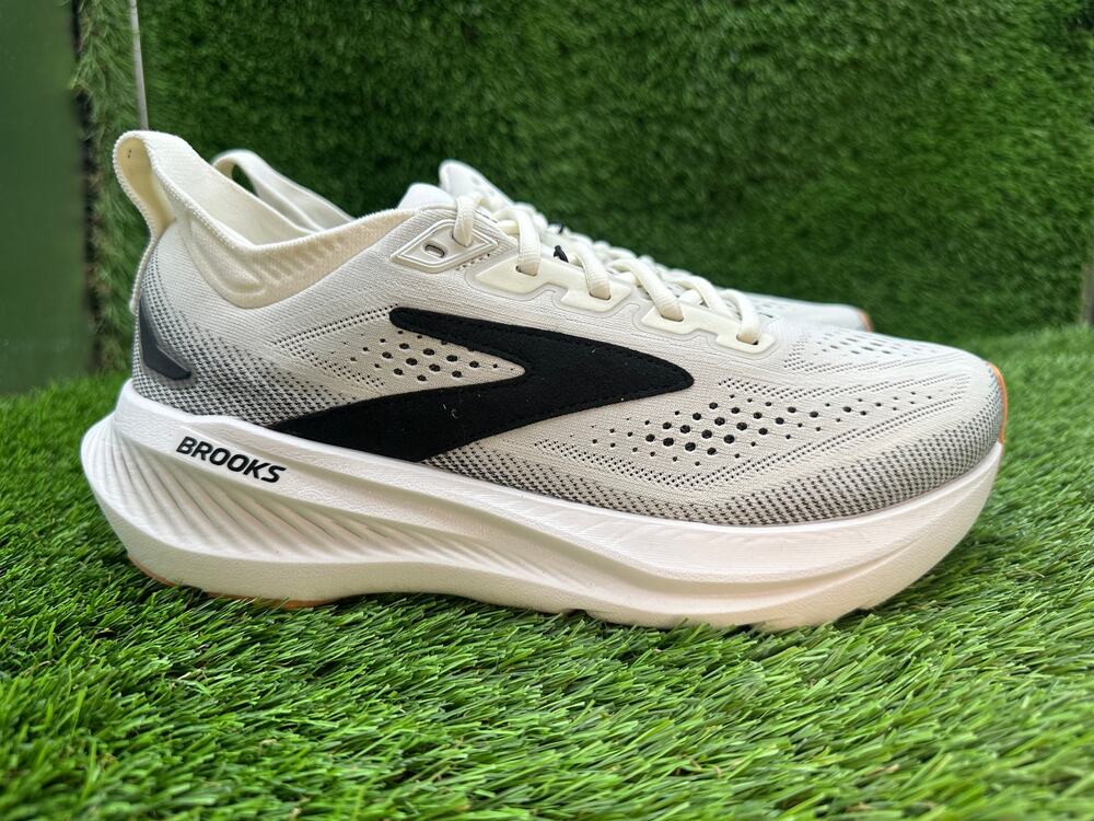 Brooks Glycerin 23 1204651B192 Athletic Sneaker Women's 9B White Knit Running